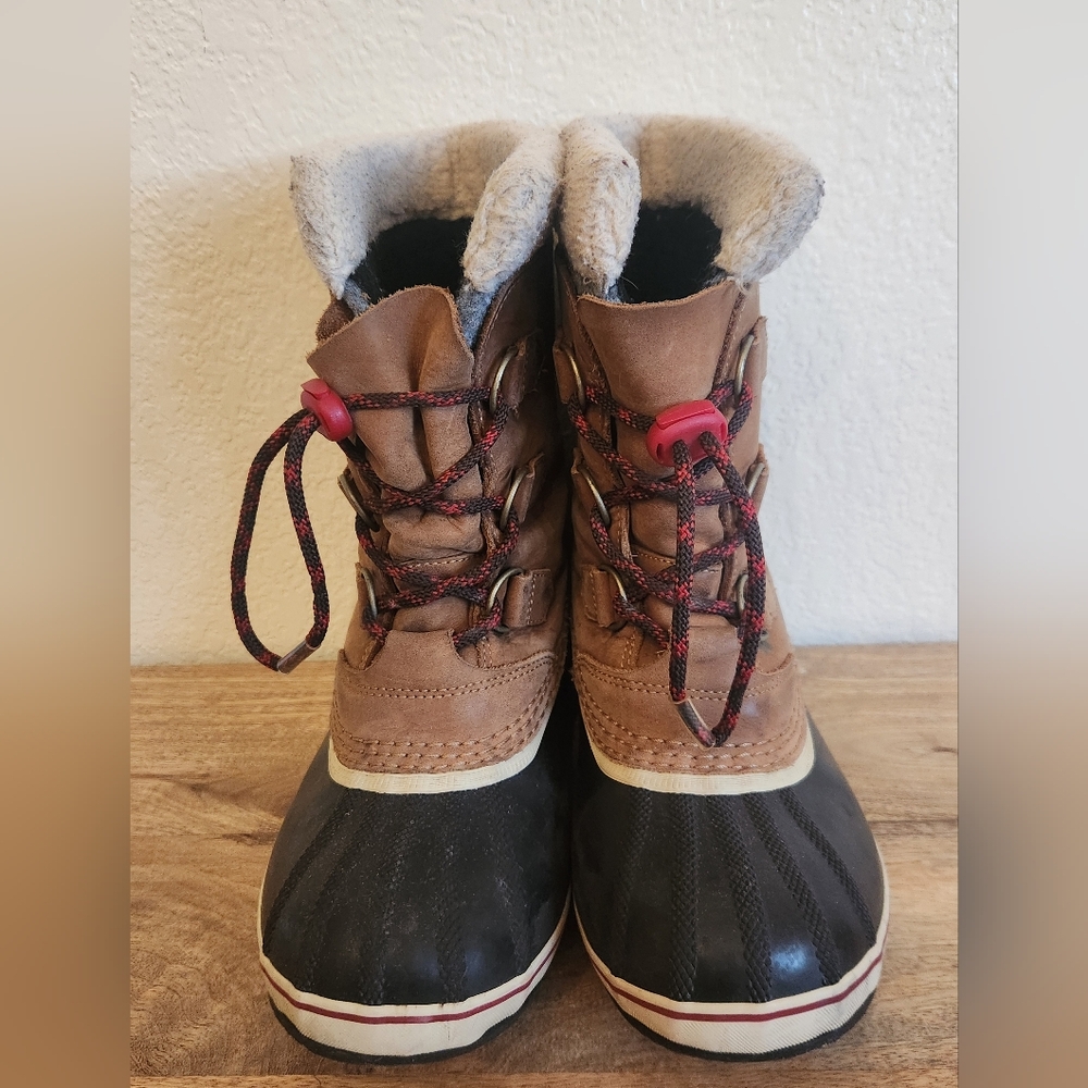 Sorel leather winter boots